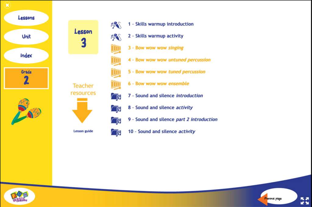 FunMusicCompanyPrimaryMusicLessonPlanExample Primary Music Lesson Plans Example