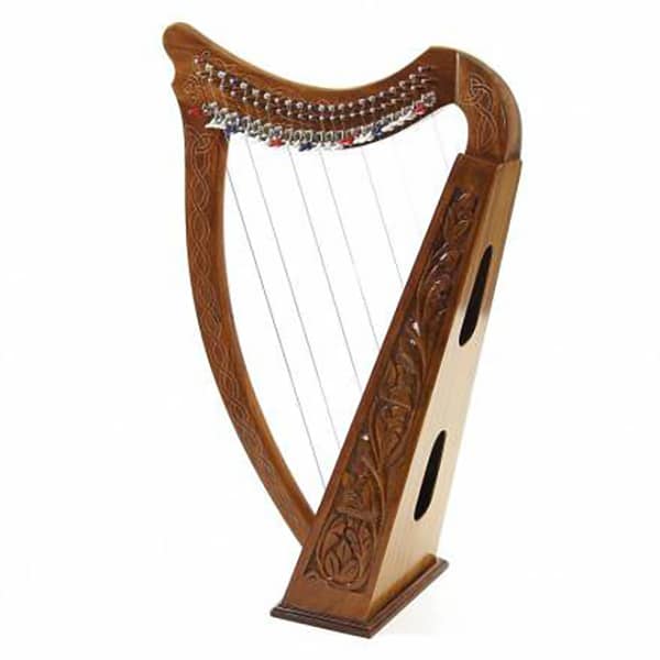 IrishHarp_600 Irish Harp used in St Patricks Day Music Lesson