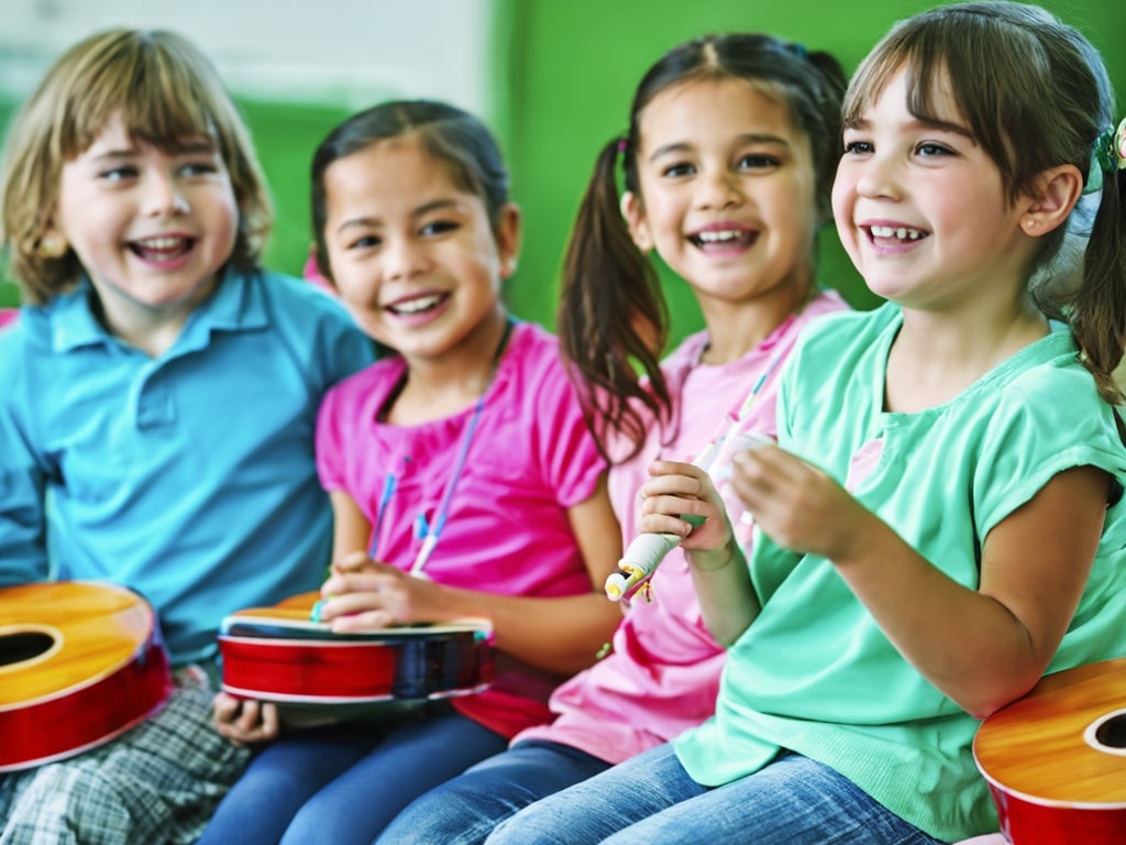 Children engaged in Kindergarten Music Lesson Plans Children engaged in Kindergarten Music Lesson Plans