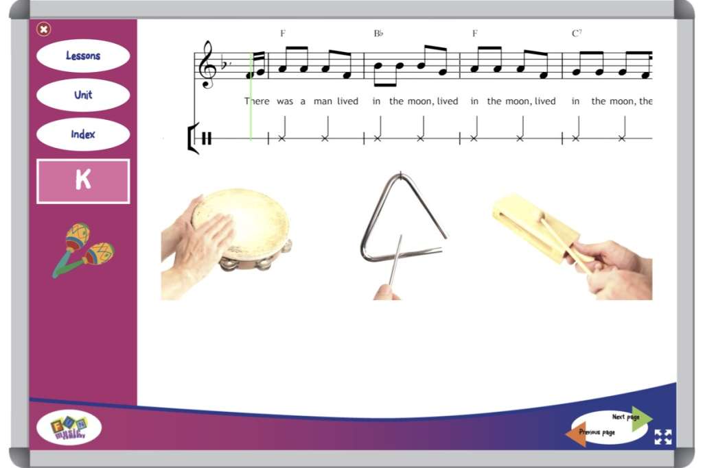 Sample Kindergarten Untuned Percussion Video