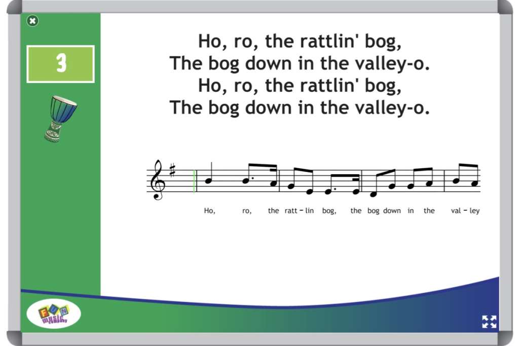 St Paticks Day Music Lesson Song - The Rattlin Bog