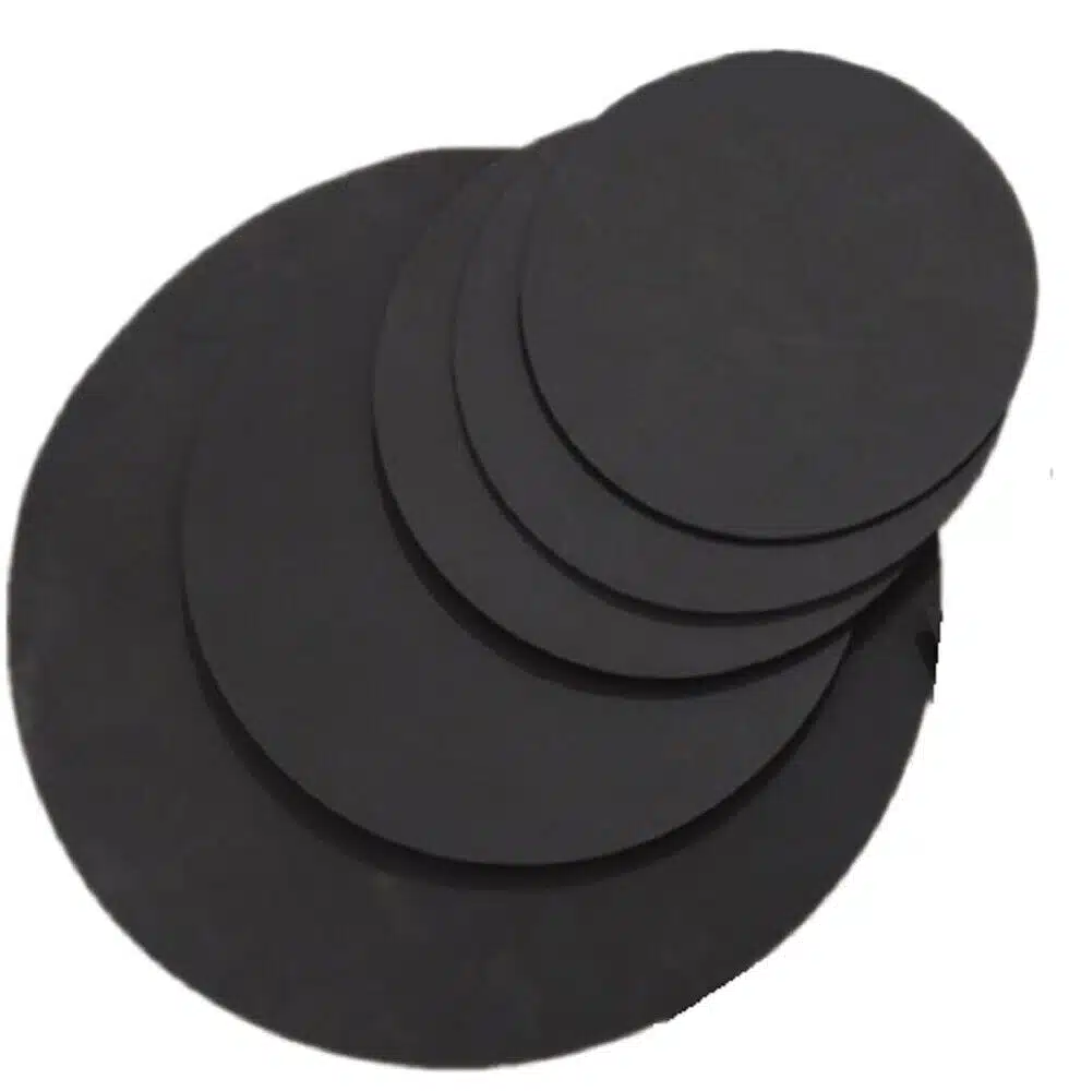 RubberDrumMutes dampening for bucket drums