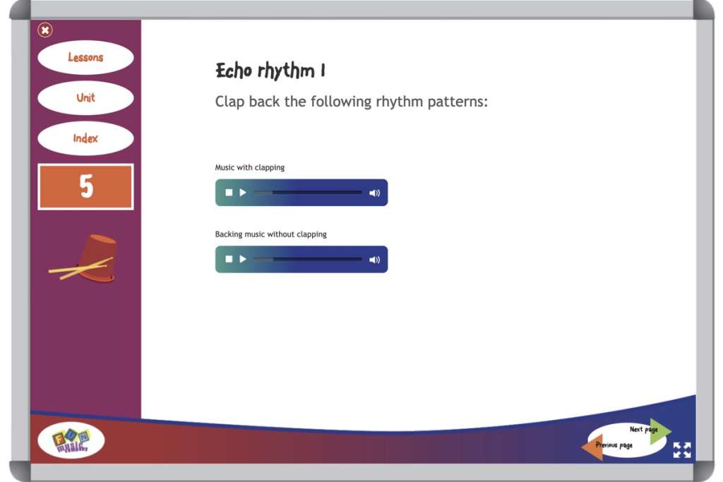 Music Curriculum Echo Singing and Echo Rhythm