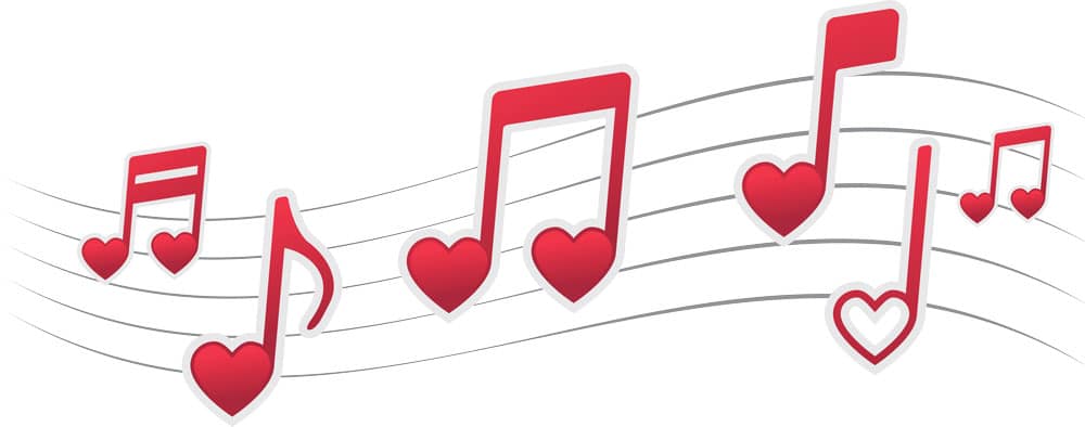 ValentinesDay_Illustration Valentines Day Music Lesson Graphic