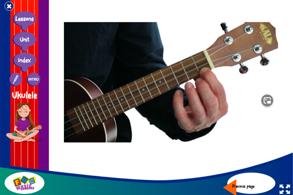 teaching ukulele chords image